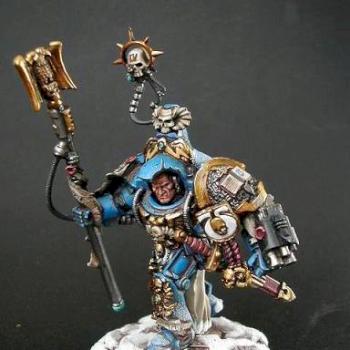 Ultramarine first company Librarian by RAFF