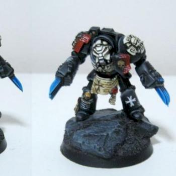 Black Templar Sword Brethren Assault Terminator by titan136