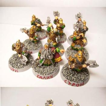 Balin and Khazad Guards by Drunk Dwarf