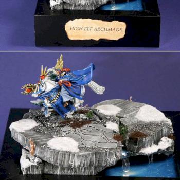 HIGH ELVES Mounted Archmage by MantraStudio