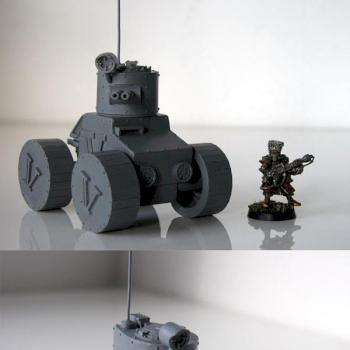 Scratch-Built 40k Tank by TobsenAsh