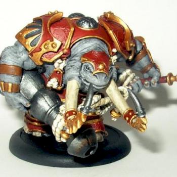 Hordes Skorne Titan Cannoneer by Middle Pillar Path