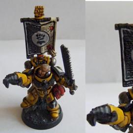 Imperial Fist Sergeant by cadaver junkie