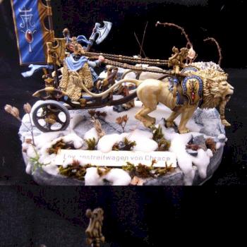 High Elfes Lionchariot by Serafin