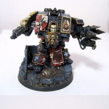 Converted Black Templars Dreadnought by titan136