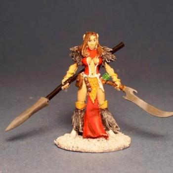 Female druid WIP by Equaltocody