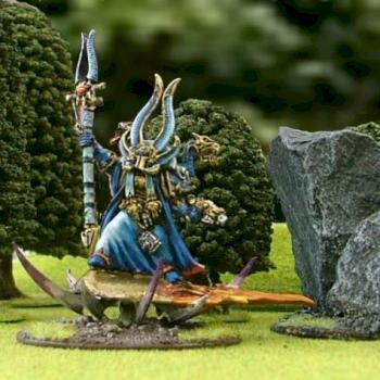 Lord of Tzeentch on disk by xxravenxx
