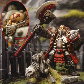 [Warmachine] Butcher of Khardov - Boucher de Khardov by karo