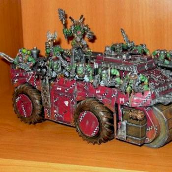 Ork Battlewagon by Tufzog