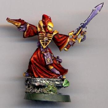 Eldar Warlock by Taaman