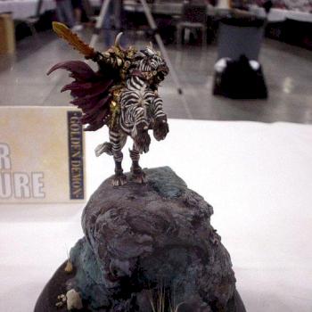 Archaon on Zebra by paydmydues
