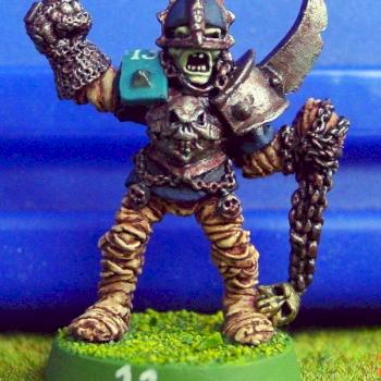 Blood Bowl Mummy by anges