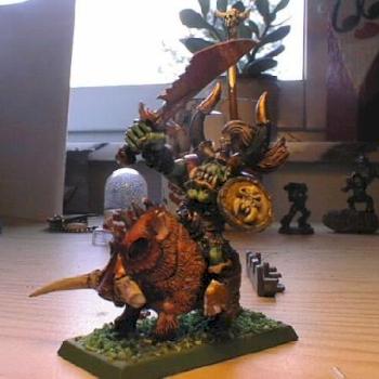 Orc waagh boss(better pic) by Vizorageekart