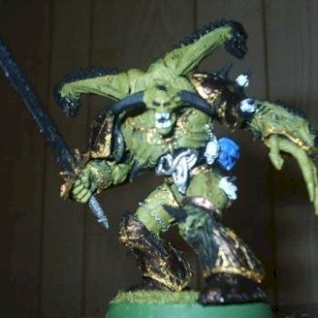 Nephews Nurgle Demon Prince by doodad5