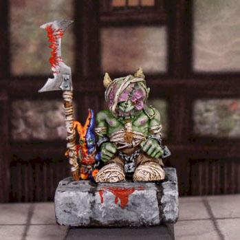 Dwarf of Mid-noir, Scourge Bearer #1 by UkkoLOurs