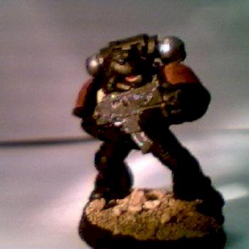 Space marine by LeLezard
