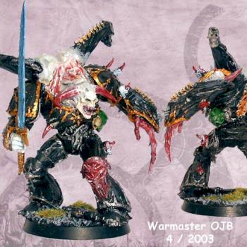 Slaanesh Deamon Prince by Warmaster OJB