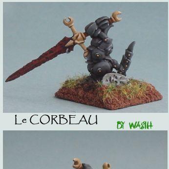 Le corbeau by WAGIH