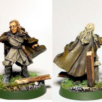 Lord of the Rings Halidar Wood Elf Captain by seltzer