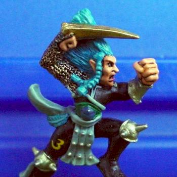 Elf Starplayer for Bloodbowl by anges