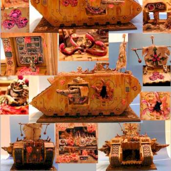 Games Day LA Possessed Landraider by slorak