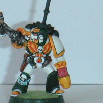 Veteran sergeant space marine by sega