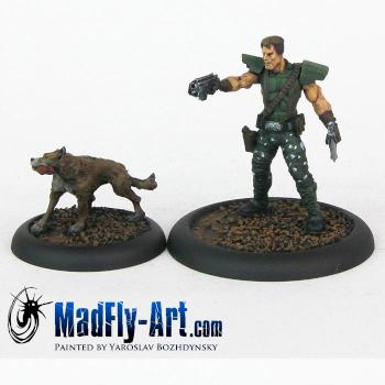 Mitch Hunter and Pride by MadFlyArtStudio