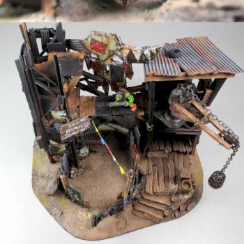 Ork Scrapmetal Squig Pit & Bastion ($1.00 starting price!) by Terraformer