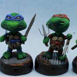 Chibi Ninja Turtles by superbug983