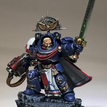 Ultramarines Captain in Terminator Armour by GLD1
