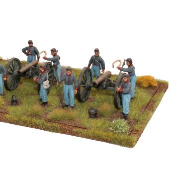 Confederate Artillery Battery by jjnuk
