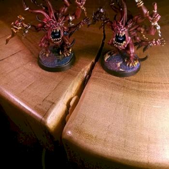Warhammer Quest: Silver Tower - Pink Horror by The Art of Caesura
