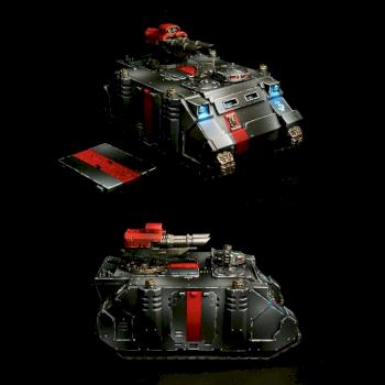 Deathwatch Razorback Transporter by goblet