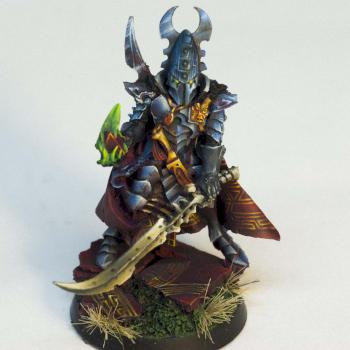 Dark Eldar Archon by Elijah White