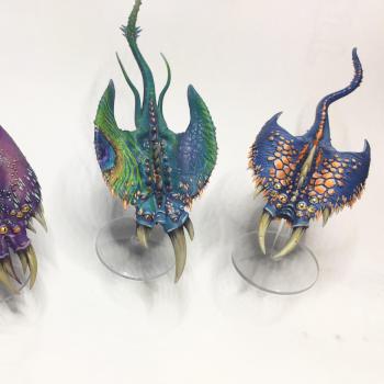 Screamers of Tzeentch by Biskwits