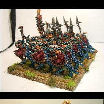 Temple Guard - Saurus Guard by Morghur360