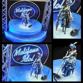 Malifaux Idol by Dripless_cactus
