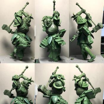 knight - monk - work in progress by Scibor