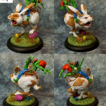 War Wabbit (Malifaux) by KRK Mini Painting Studio