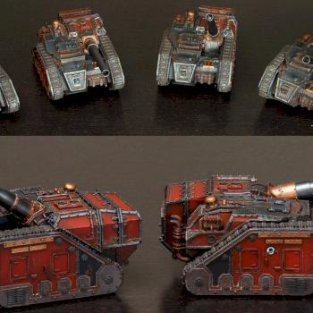 Ordo Reductor Artillery Tank Battery by Politruk