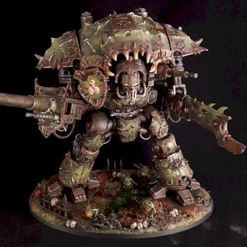 Mortox, Daemon Knight of Nurgle by Kneeil