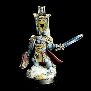 Space Wolves Wolf Guard Battle Leader by miru8112