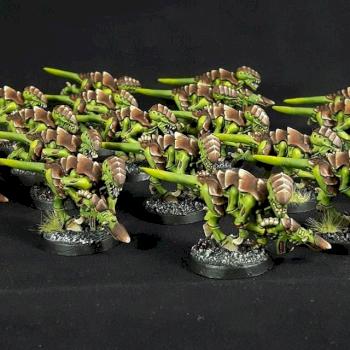 Hive Fleet Strigoi Termagants by Kneeil