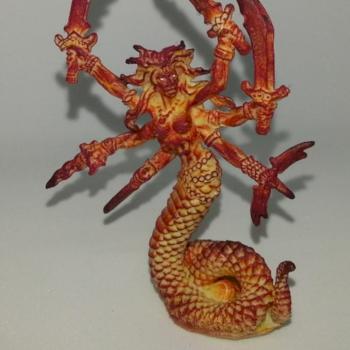 Molten Snake Demon Babe by Carcearion