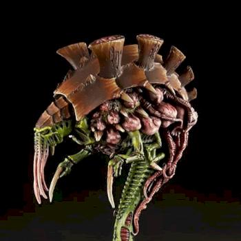 Hive Fleet Strigoi Malanthrope by Kneeil