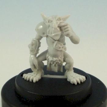 Fantasy Football Goblin Thug by Battleaxe Miniatures