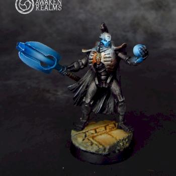 Necron Lord by Awaken Realms