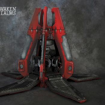 Blood Angels Drop Pod by Awaken Realms