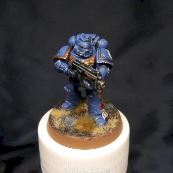 Ultramarine Tactical Marine by windcode