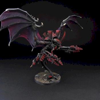 Tyranid Hive Tyrant by SavageDPainting